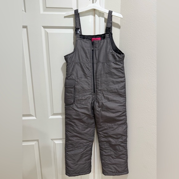 LONDON FOG Big Girls' Classic Heavyweight Snow Bib Ski Pant- 10/12 - Picture 4 of 4